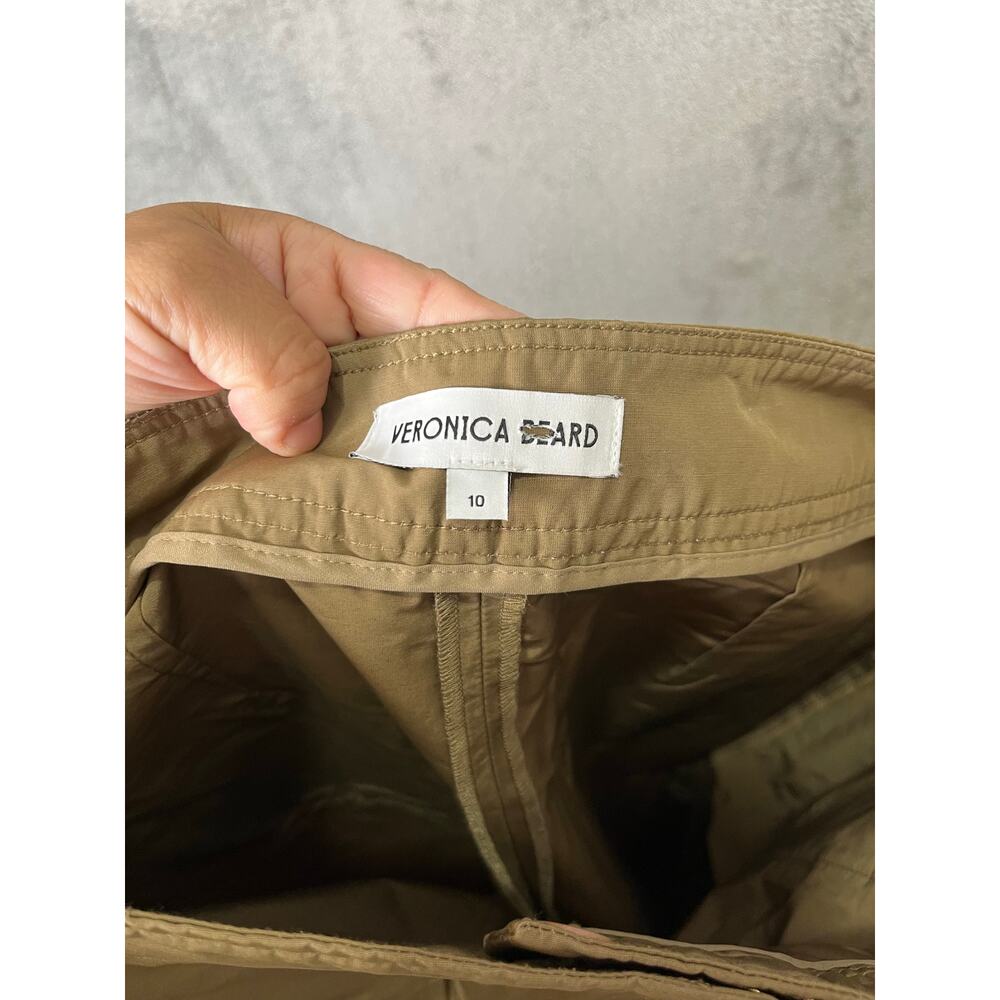 Veronica Beard Olive Cargo Track Pants - Picture 4 of 8